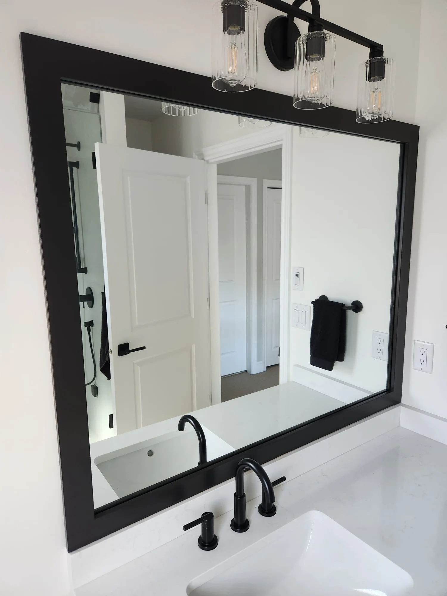Custom Bathroom Mirror, Cloverdale, Surrey