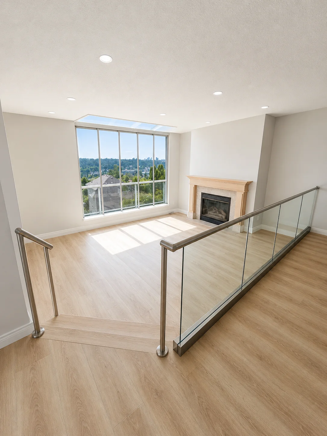 Glass Railing & Stainless Handrail, Port Moody